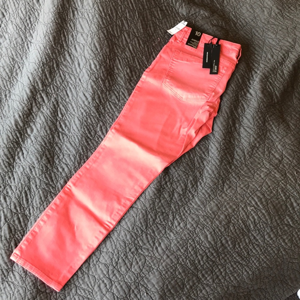 Express Ankle low rise jeans